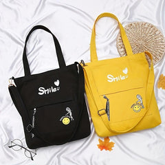 Casual Canvas Shoulder Bag for Women