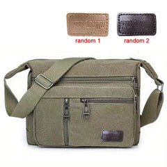 Outdoor Canvas Crossbody Bag Wear resistant Shoulder Bag