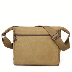 Outdoor Canvas Crossbody Bag Wear resistant Shoulder Bag