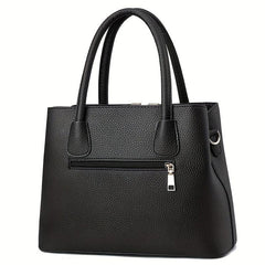 Minimalist Classic Tote Satchel Bag Solid Shoulder Bag Tote Bag