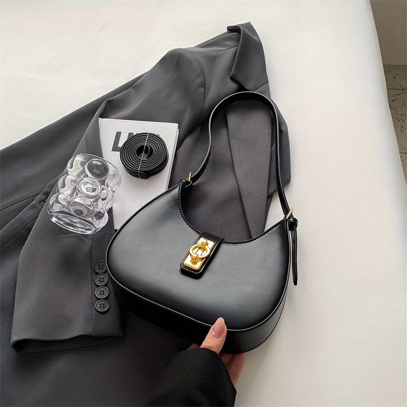 Minimalist Hobo Bag For Women Shoulder Bag Crescent Underarm Purse