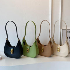 Minimalist Hobo Bag For Women Shoulder Bag Crescent Underarm Purse
