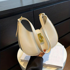 Minimalist Hobo Bag For Women Shoulder Bag Crescent Underarm Purse
