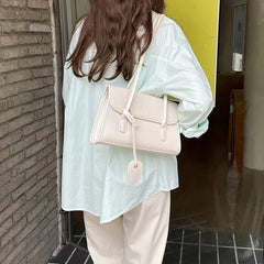 Baguette Bag Solid Shoulder Bag Underarm Bag