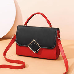 Stylish Crossbody Bag with Metal Decor for Women