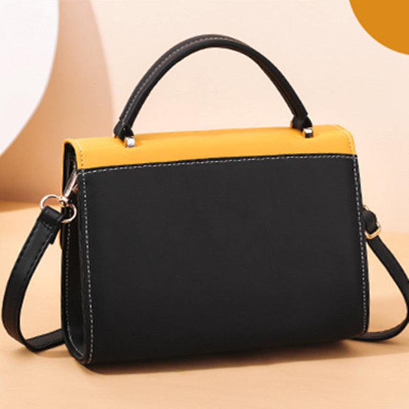 Stylish Crossbody Bag with Metal Decor for Women