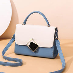Stylish Crossbody Bag with Metal Decor for Women