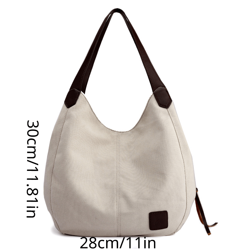 Minimalist Hobo Shoulder Bag All Match Tote Bag Casual Storage Bag