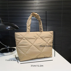 Nylon Large Capacity Tote Bag Casual Shoulder Bag