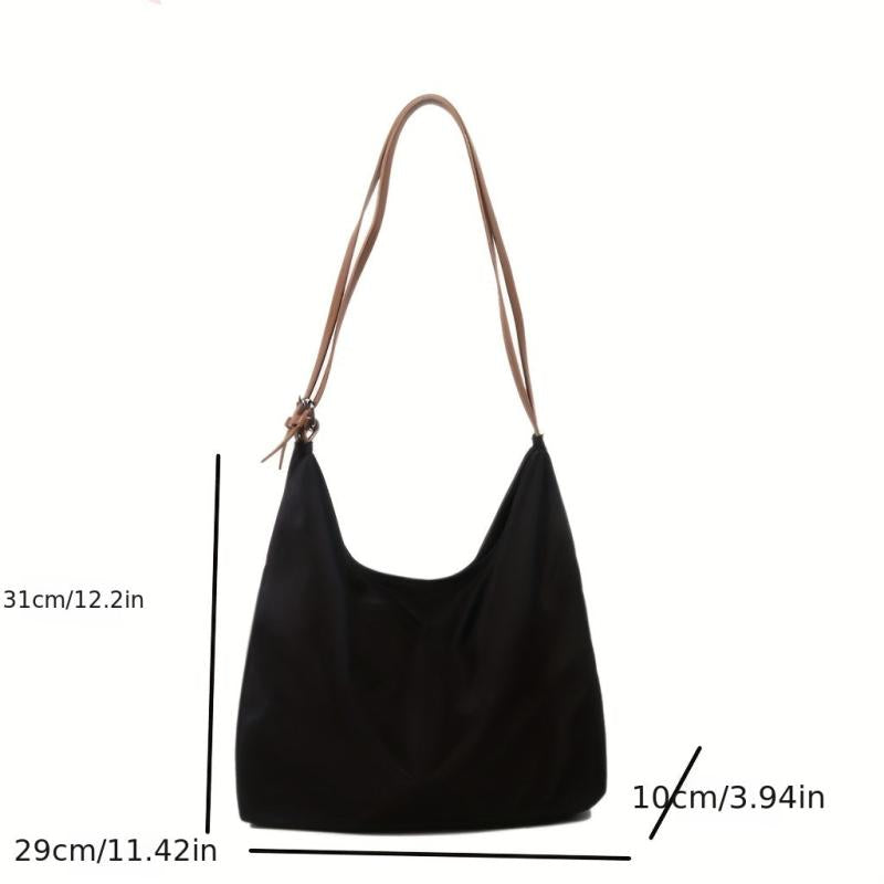 Large Capacity Crossbody Bag Oxford Cloth Shoulder Bag Casual Hobo Bag