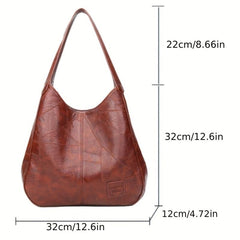 Vintage Hobo Bag Large Capacity Shoulder Tote Bag