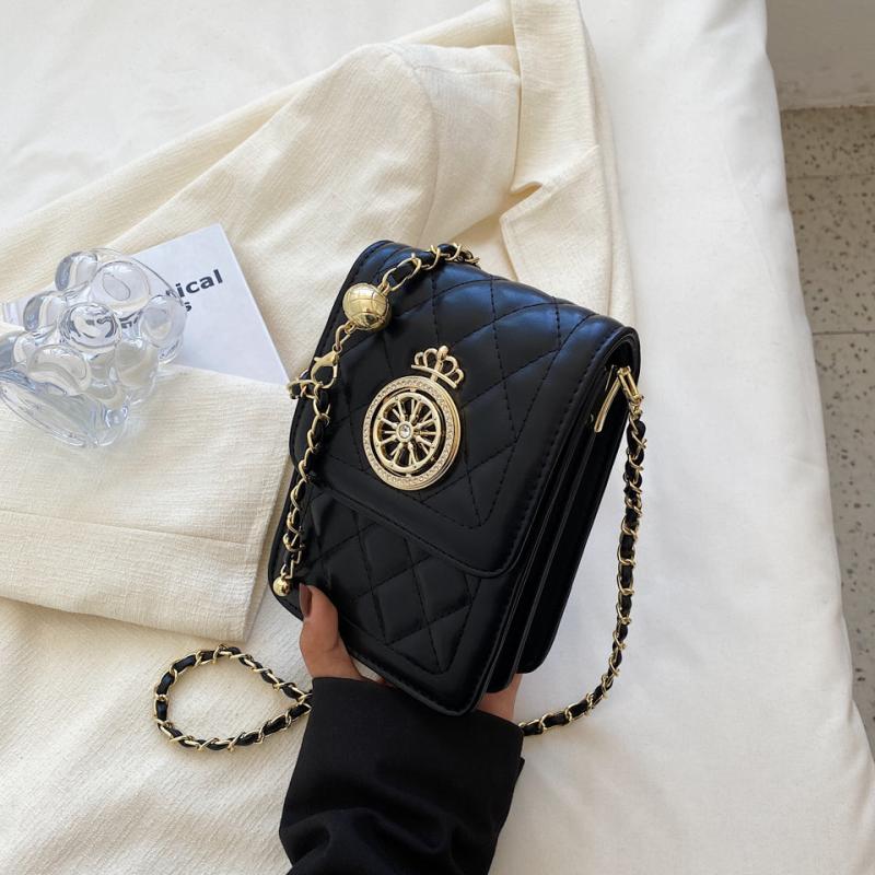 Mini Quilted Flap Chain Phone Bag Crossbody Bag