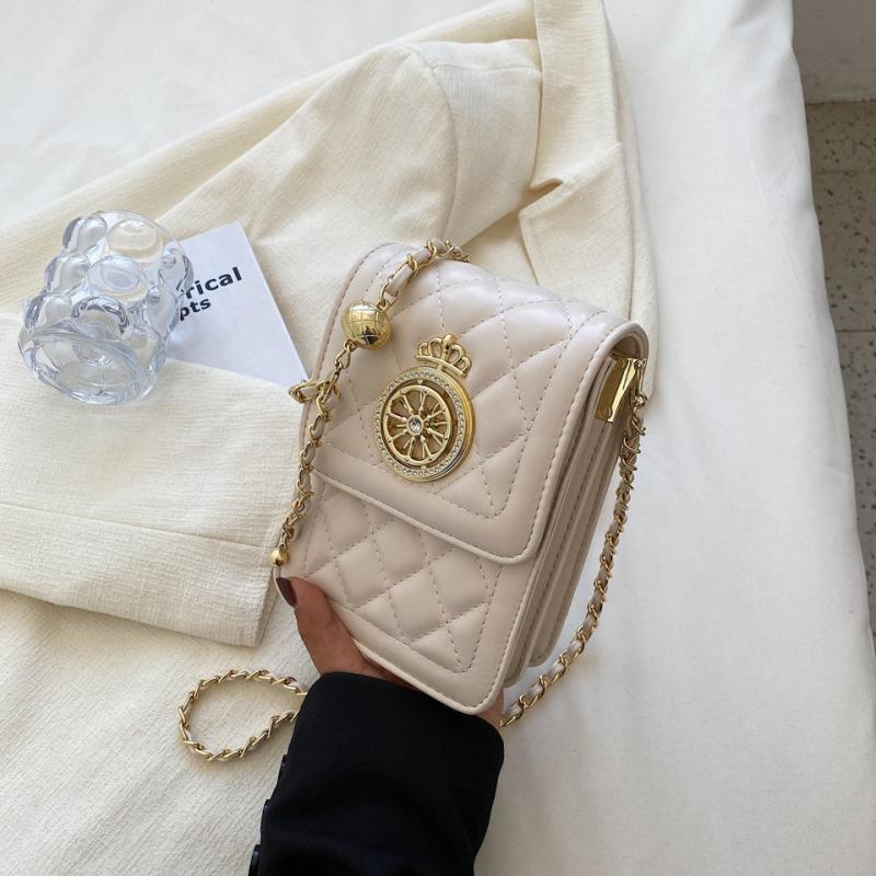 Mini Quilted Flap Chain Phone Bag Crossbody Bag