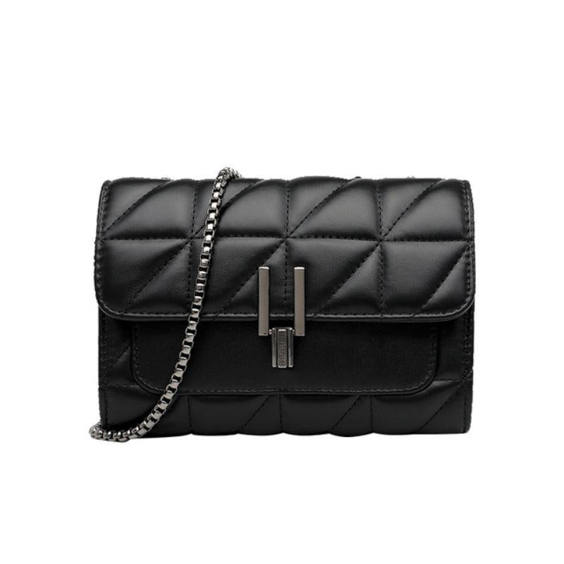 Quilted Crossbody Bag Small Faux Leather Shoulder Bag