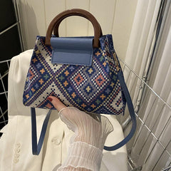 Vintage Ethnic Style Crossbody Bag Women's Boho Handbag & Purse