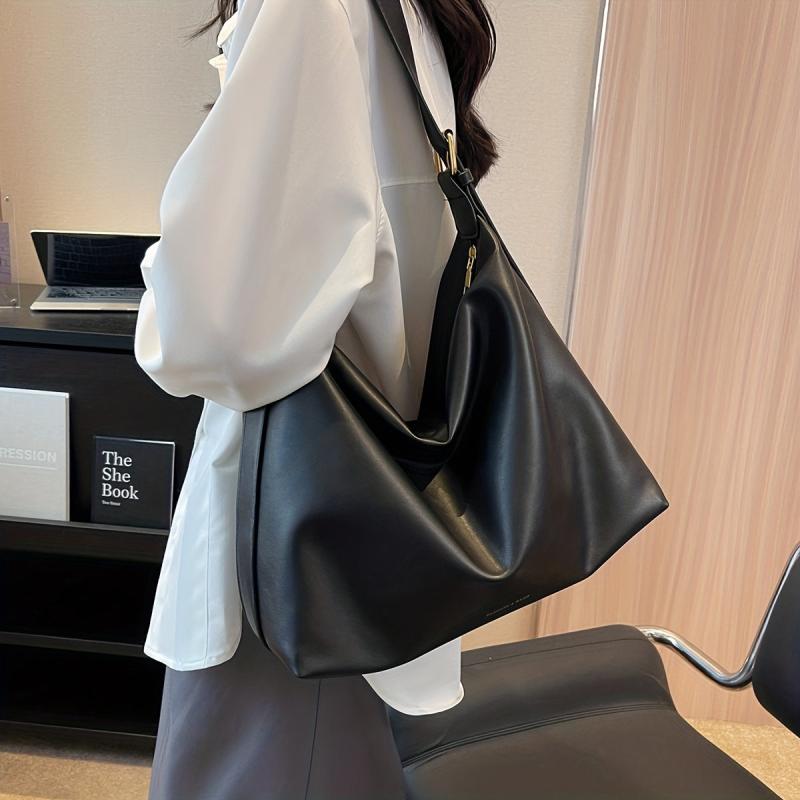 Large Capacity Hobo Bag Crossbody Tote Handbag