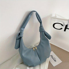 Textured Underarm Hobo Bag Stylish Shoulder Purse & Handbag