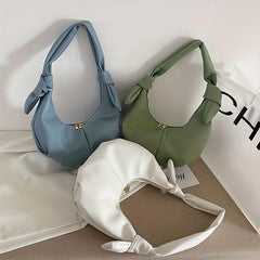 Textured Underarm Hobo Bag Stylish Shoulder Purse & Handbag