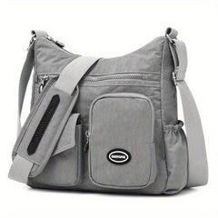 Large Capacity Shoulder Bag Zipper Purse for Students