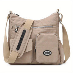 Large Capacity Shoulder Bag Zipper Purse for Students
