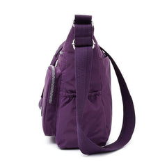 Large Capacity Shoulder Bag Zipper Purse for Students