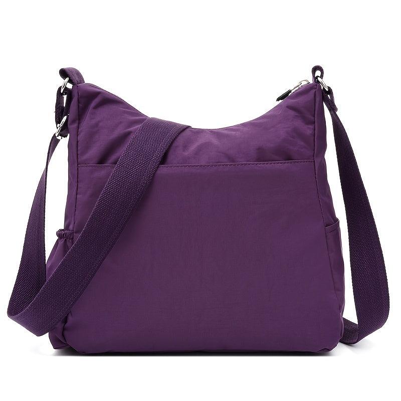 Large Capacity Shoulder Bag Zipper Purse for Students