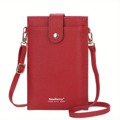 Women's Crossbody Cell Phone Purse with Card Slots