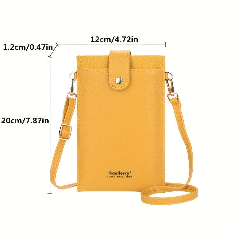 Women's Crossbody Cell Phone Purse with Card Slots