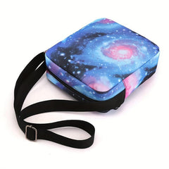 Cartoon Anime Print Crossbody Bag Casual Nylon Shoulder Bag
