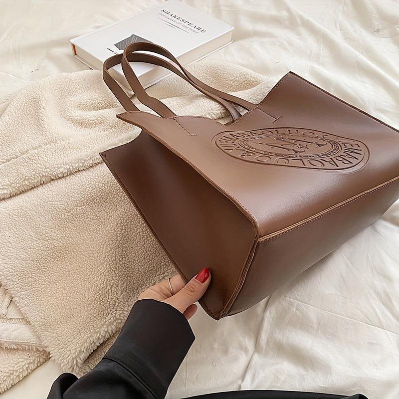 Vintage Embossed Tote Bag