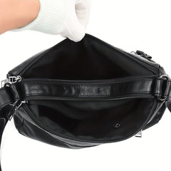 Vintage Hobo Shoulder Bag Zipper Crossbody Bag Lightweight Work