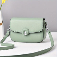 Minimalist Solid Crossbody Shoulder Bag for Women