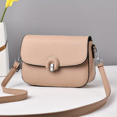 Minimalist Solid Crossbody Shoulder Bag for Women