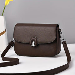 Minimalist Solid Crossbody Shoulder Bag for Women