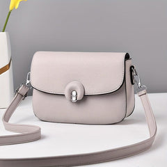 Minimalist Solid Crossbody Shoulder Bag for Women