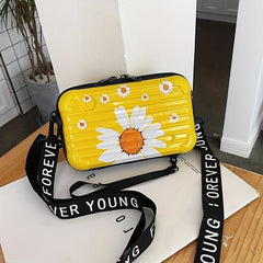 Floral Print Shoulder Bag Crossbody Bag for Shopping