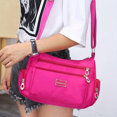 Travel Crossbody Bag Large Capacity Lightweight Portable Shoulder Bag