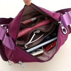 Travel Crossbody Bag Large Capacity Lightweight Portable Shoulder Bag