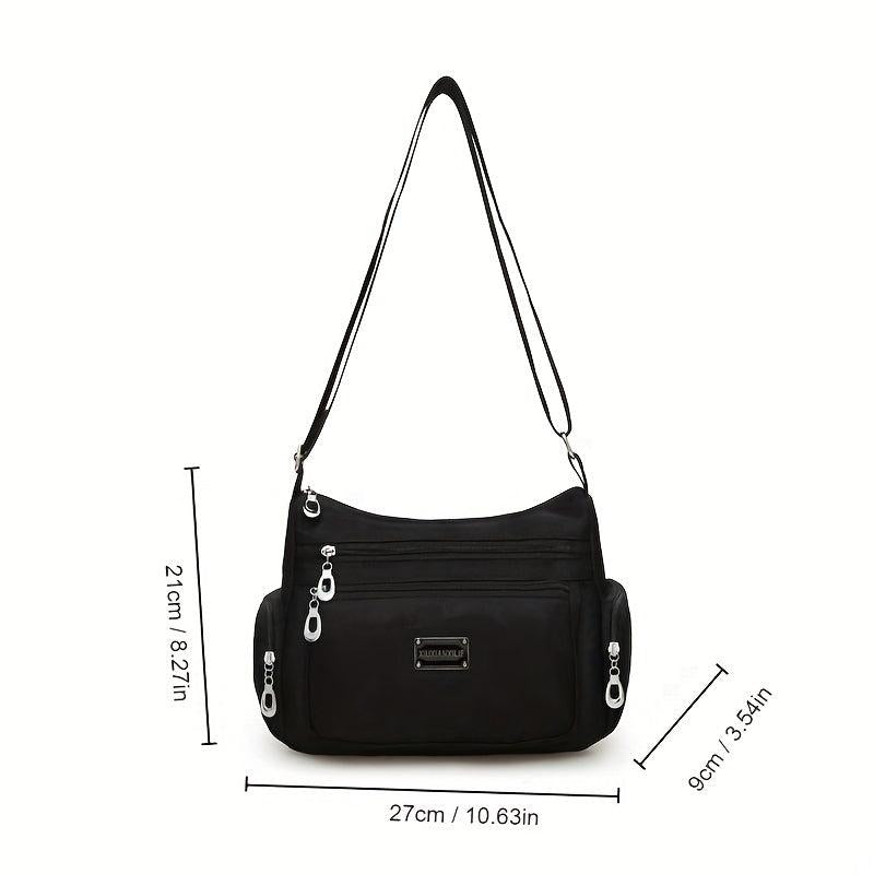 Travel Crossbody Bag Large Capacity Lightweight Portable Shoulder Bag