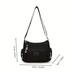 Travel Crossbody Bag Large Capacity Lightweight Portable Shoulder Bag