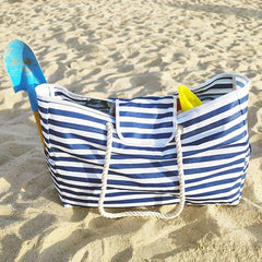 All Over Pattern Tote Shoulder Bag Lightweight Beach Storage Bag