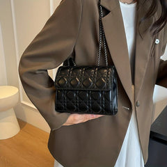 Quilted Crossbody Bag Classic Flap Shoulder Bag
