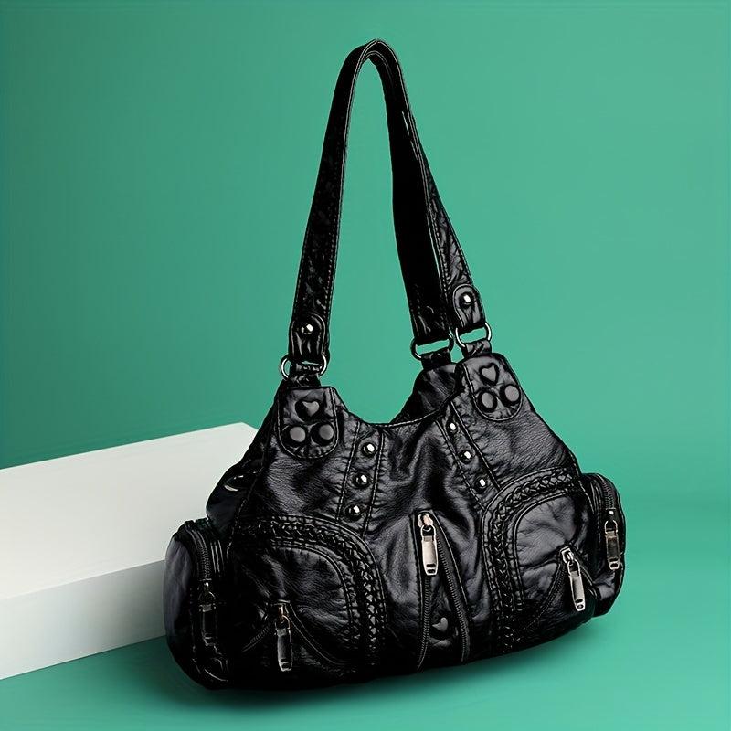 Retro Messenger Crossbody Bag Women's Hobo Handbag