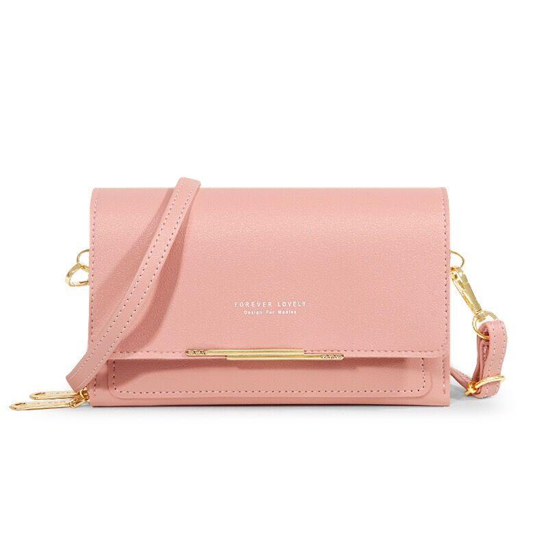 Solid Shoulder Bag Faux Leather Crossbody Bag Casual Purse