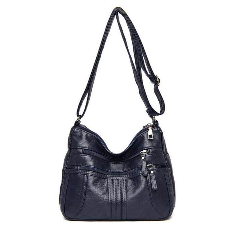 Women's Casual Slouch Bag PU Leather Shoulder Bag Large Capacity Satchel Bag