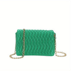Quilted Crossbody Bag Chain Shoulder Bag For Women