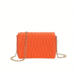 Quilted Crossbody Bag Chain Shoulder Bag For Women