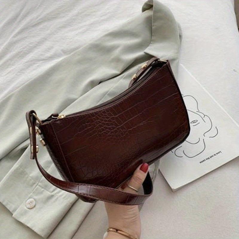 Women's Leather Casual Retro Shoulder Handbag