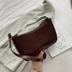 Women's Leather Casual Retro Shoulder Handbag