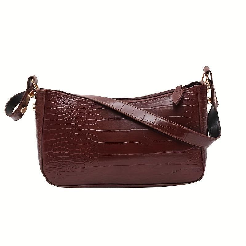 Women's Leather Casual Retro Shoulder Handbag